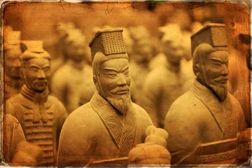 Foto op Canvas Chinees terracottaleger - Xian © lapas77