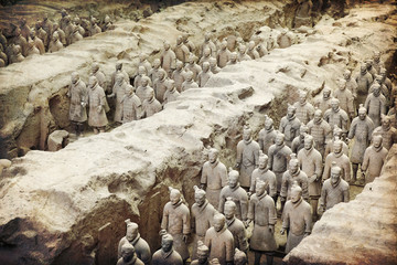 Chinese terracotta army - Xian 