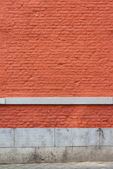Hintergrund rote Ziegelsteinwand