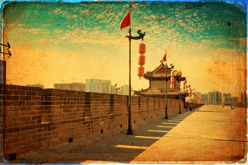 Xian - ancient city wall  © lapas77