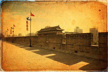 Xian - ancient city wall  © lapas77