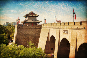 Xian - ancient city wall  © lapas77