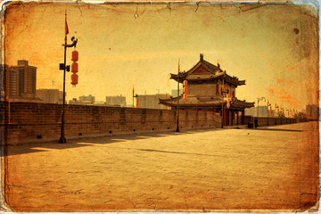 Xian - ancient city wall  © lapas77