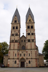 Fototapeta na wymiar The Basilica of St. Castor - the oldest church in Koblenz, Germa