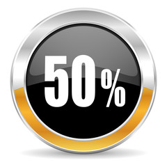 50 percent icon