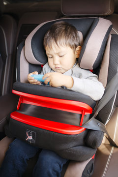 Luxury baby car seat for safety with happy kids