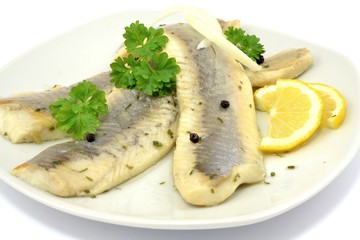 pickled herring in oil