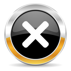 Obraz premium cancel icon