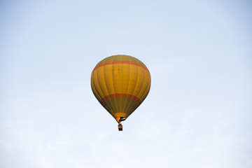 Low angle view of a hot air balloon, Pushkar, Ajmer, Rajasthan, India