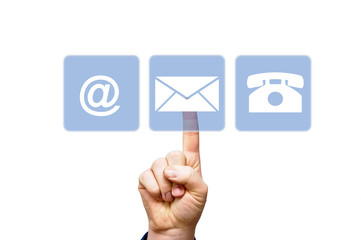 Kontakt - Email - Telefon - Handy - Brief