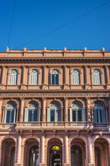 Casa Rosada building in Buenos Aires, Argentina.
