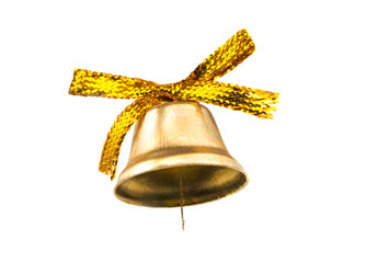 Christmas bells isolated