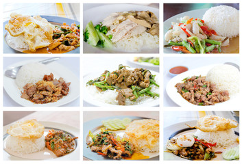 asian meal set
