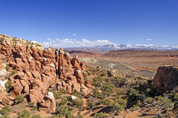 Fototapeta premium Southwest Desert Panorama