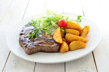 Steak and Chips