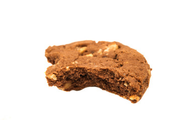 cookies with chocolate and nuts