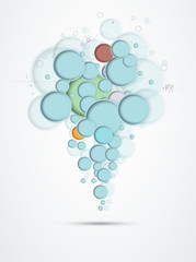 science futuristic internet high computer technology business