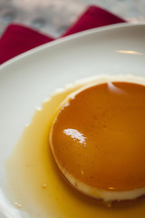 vanilla bean flan