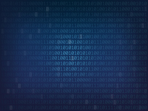 &eacute;cran ordinateur code binaire