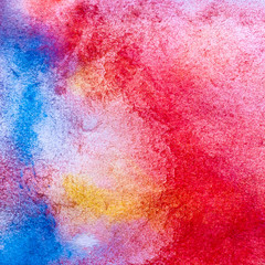 macro texture color watercolors with brush strokes