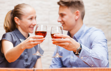 Happy couple
