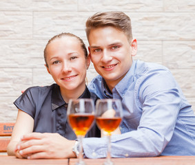 Happy couple
