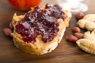 Peanut Butter and Jelly Sandwich