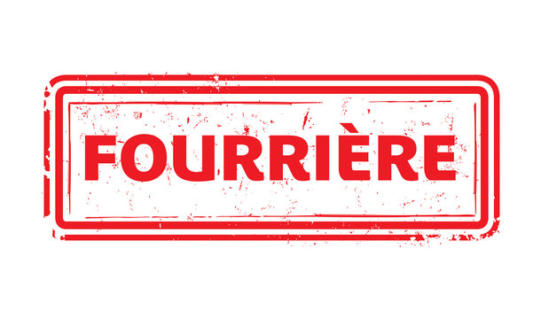 tampon rouge fourri&egrave;re