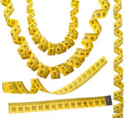 Set of measuring tapes