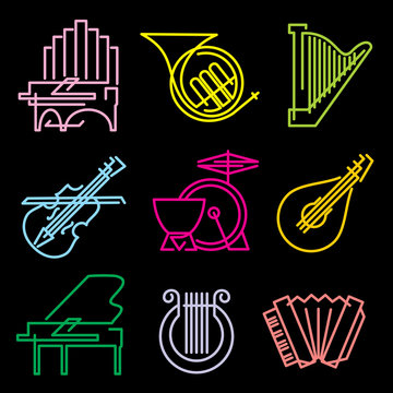 symbols musical instruments