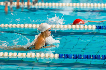 swimming race