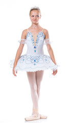 Naklejka premium Beautiful ballerina