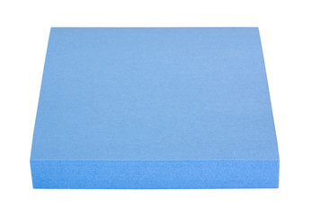 Close-up of a bundle of adhesive notes