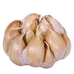 Obraz premium Close-up of a garlic bulb