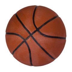 Close-up of a basketball