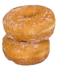 Close-up of stack of donuts