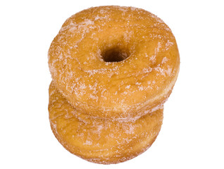 Close-up of stack of donuts