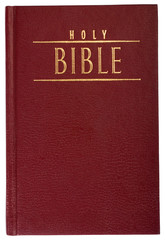 Close-up of the Bible