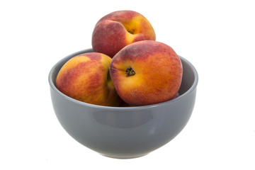 Bright ripe peaches