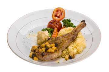Pork t-bone steak