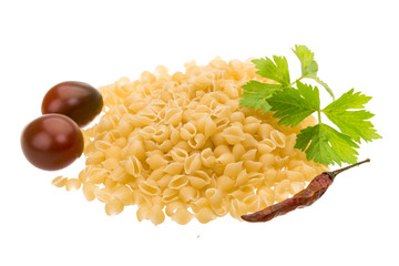Raw macaroni