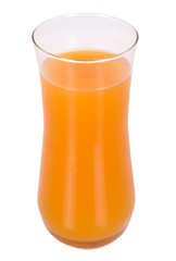 Close-up of a glass of orange juice
