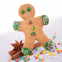 christmas gingerbead cookie