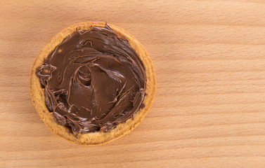 bread with chocolate