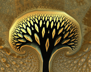 abstract tree - 58343176