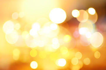 Abstract circular bokeh background of Christmaslight