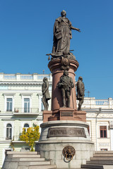 Monument to Odessa founders and Catherine the Great