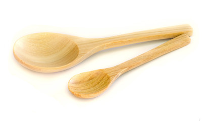 wooden spoon .