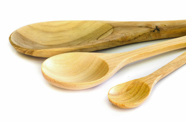 wooden spoon .