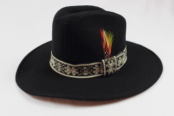 Schwarzer Cowboy-Hut